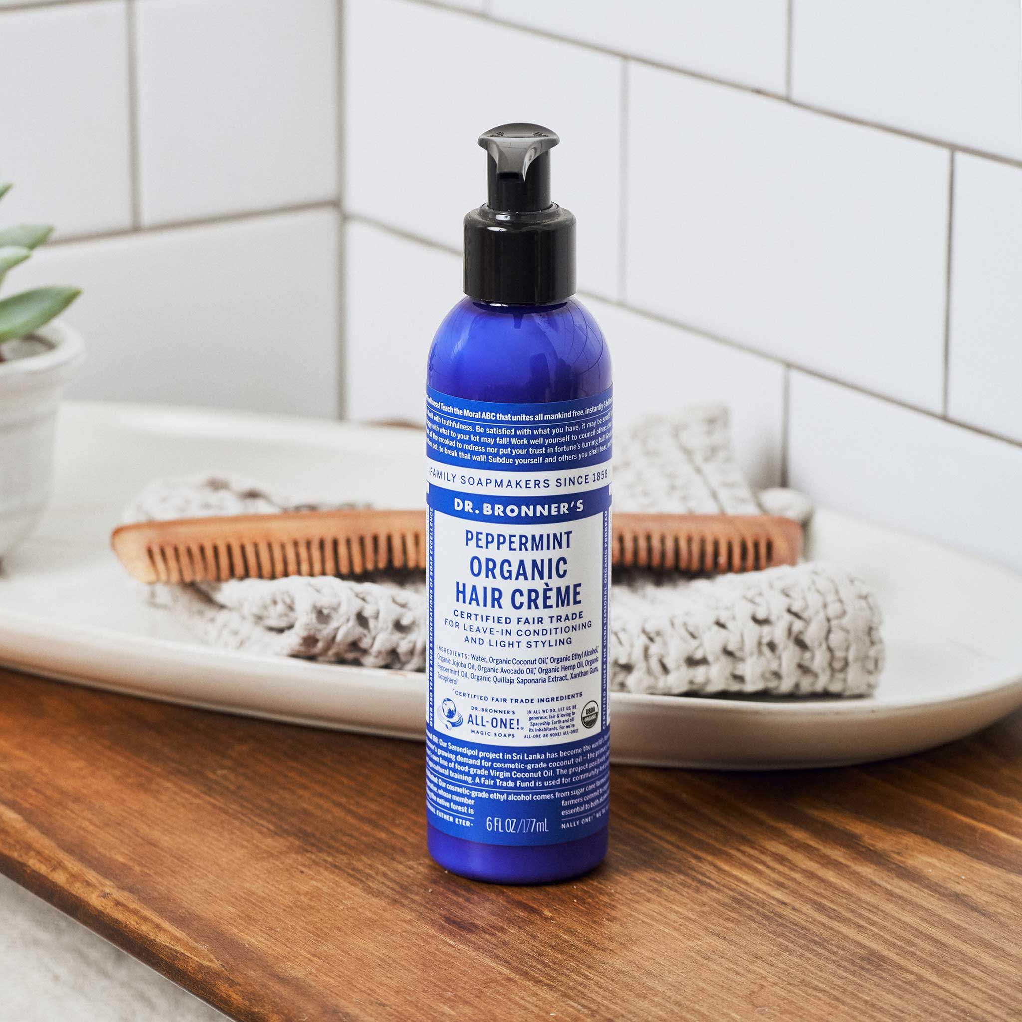 Alternative view of Peppermint Organic Hair Creme